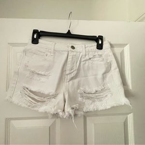 Cello XS white short & Shein M black short